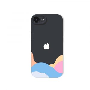 Dreamy Horizon Color Block Silicone Case for Apple iPhone Series