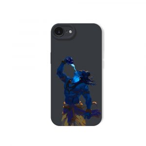 Vibrant Shiva Warrior Art Silicone Case for Apple iPhone Series