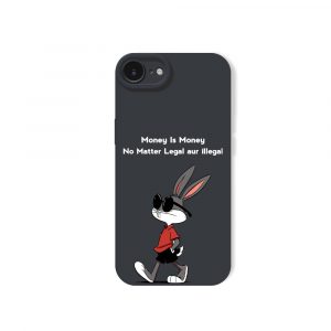 Cool Rabbit Vibe Money Talk Silicone Case for Apple iPhone Series