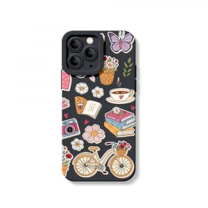 Vintage Adventure Vibes Silicone Case for Apple iPhone Series.
