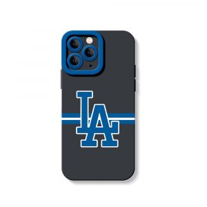 Urban Blue Line Design Silicone Case for Apple iPhone Series