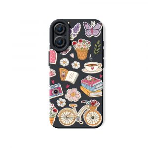 Vintage Adventure Vibes Silicone Case for Apple iPhone Series.
