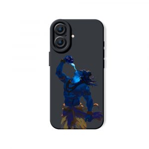 Vibrant Shiva Warrior Art Silicone Case for Apple iPhone Series