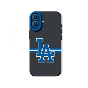 Urban Blue Line Design Silicone Case for Apple iPhone Series