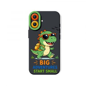 Adventure Dino Delight Silicone Case for Apple iPhone Series