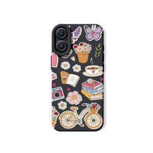Vintage Adventure Vibes Silicone Case for Apple iPhone Series.