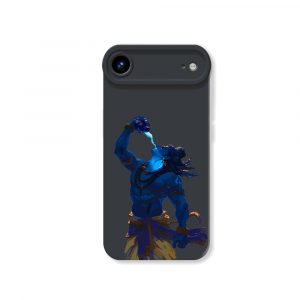 Vibrant Shiva Warrior Art Silicone Case for Apple iPhone Series