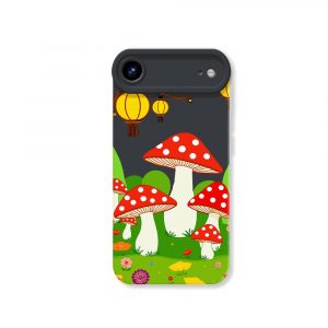 Enchanted Forest Mushrooms Silicone Case for Apple iPhone Series
