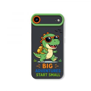 Adventure Dino Delight Silicone Case for Apple iPhone Series