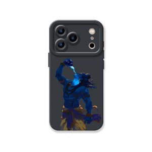 Vibrant Shiva Warrior Art Silicone Case for Apple iPhone Series