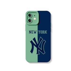 Big Apple Pride Navy and White Tribute Silicone Case for Apple iPhone Series
