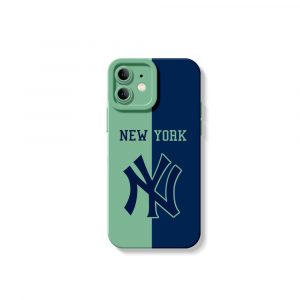 Big Apple Pride Navy and White Tribute Silicone Case for Apple iPhone Series