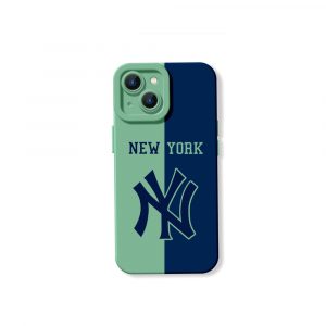 Big Apple Pride Navy and White Tribute Silicone Case for Apple iPhone Series