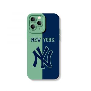Big Apple Pride Navy and White Tribute Silicone Case for Apple iPhone Series