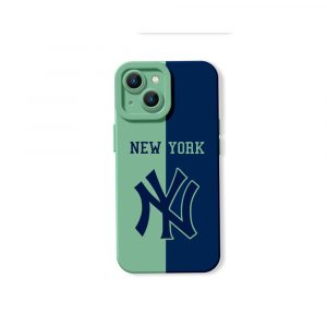 Big Apple Pride Navy and White Tribute Silicone Case for Apple iPhone Series