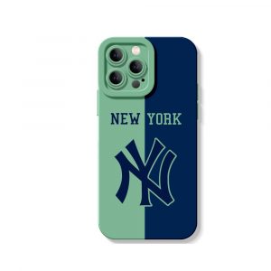 Big Apple Pride Navy and White Tribute Silicone Case for Apple iPhone Series