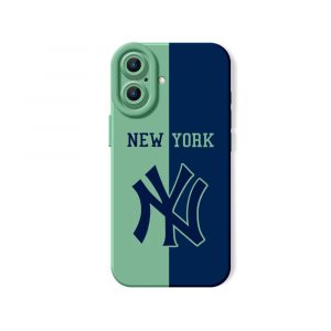 Big Apple Pride Navy and White Tribute Silicone Case for Apple iPhone Series