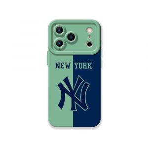 Big Apple Pride Navy and White Tribute Silicone Case for Apple iPhone Series
