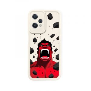 Explosive Red Rage Design Silicone Case for OnePlus Nord CE 2 Lite 5G