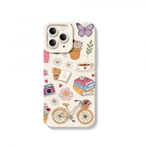Vintage Adventure Vibes Silicone Case for Apple iPhone Series. - iPhone 16 Pro, White
