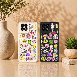 Kawaii Doodles Delight Silicone Case for OnePlus 11R 5G