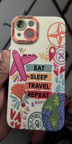 Click to view full screen Travel Vibes Adventure Silicone Case for Apple iPhone Series photo review