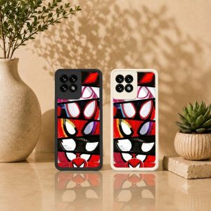 Comic Hero Mask Collage Silicone Case for OnePlus 11R 5G