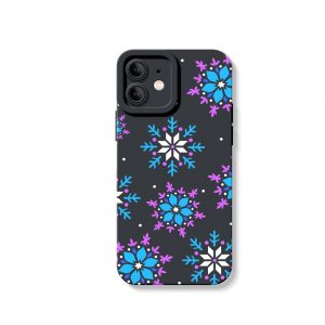 Winter Wonderland Snowflake Silicone Case for Apple iPhone Series