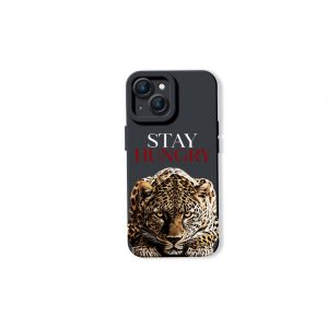Wild Ambition Fierce Leopard Motivational Silicone Case for Apple iPhone Series