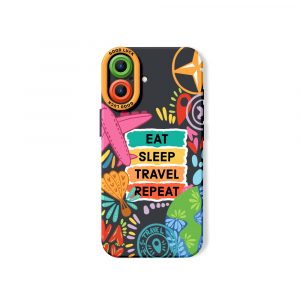 Travel Vibes Adventure Silicone Case for Apple iPhone Series