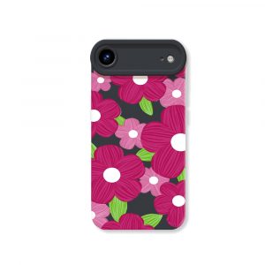 Blossom Bloom Frenzy: Silicone Case for Apple iPhone Series