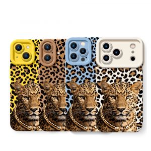 Wild Elegance Leopard Majesty Silicone Case for Apple iPhone Series