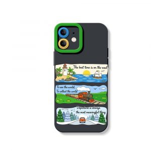 Adventure Awaits: Scenic Journey Silicone Case for Apple iPhone Series