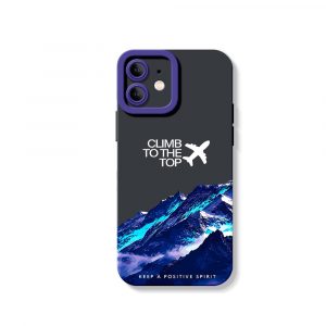 Mountain Adventure Inspiration Silicone Case for Apple iPhone Series