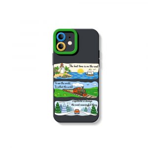 Adventure Awaits: Scenic Journey Silicone Case for Apple iPhone Series