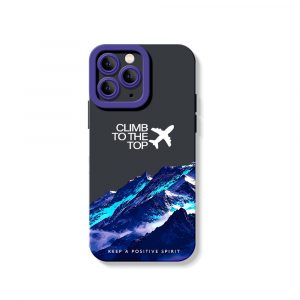 Mountain Adventure Inspiration Silicone Case for Apple iPhone Series