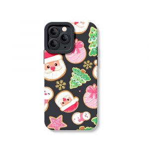 Jolly Santa & Festive Treats Silicone Case for Apple iPhone Series