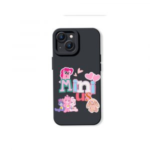 Adorable Pastel Animal Friends Silicone Case for Apple iPhone Series