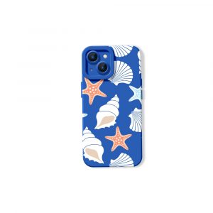 Seashell Dreams: Nautical Silicone Case for Apple iPhone Series