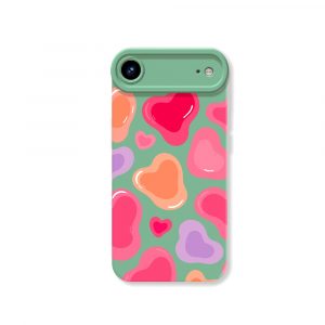 Retro Love Pop Art Silicone Case for Apple iPhone Series