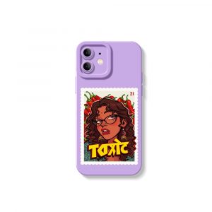 Fierce Diva Pop Art Silicone Case for Apple iPhone Series