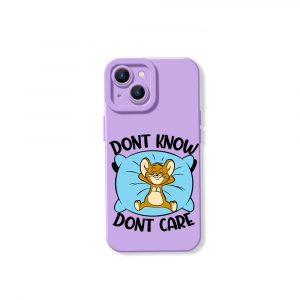 Relaxed Cartoon Character Adventure - Silicone Case for Apple iPhone Series