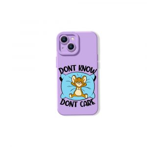Relaxed Cartoon Character Adventure - Silicone Case for Apple iPhone Series