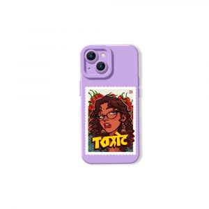 Fierce Diva Pop Art Silicone Case for Apple iPhone Series