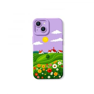 Sunny Countryside Bliss Silicone Case for Apple iPhone Series