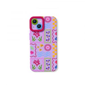 Vibrant Ocean Dream Silicone Case for Apple iPhone Series