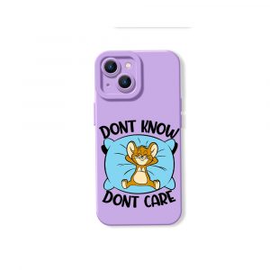 Relaxed Cartoon Character Adventure - Silicone Case for Apple iPhone Series