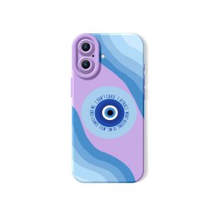 Tranquil Waves Evil Eye Silicone Case for Apple iPhone Series