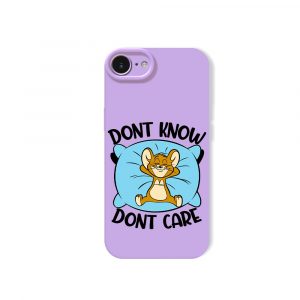 Relaxed Cartoon Character Adventure - Silicone Case for Apple iPhone Series