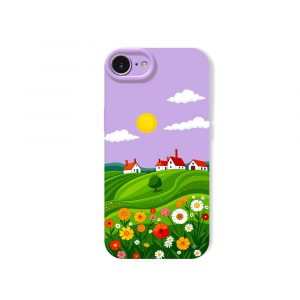 Sunny Countryside Bliss Silicone Case for Apple iPhone Series